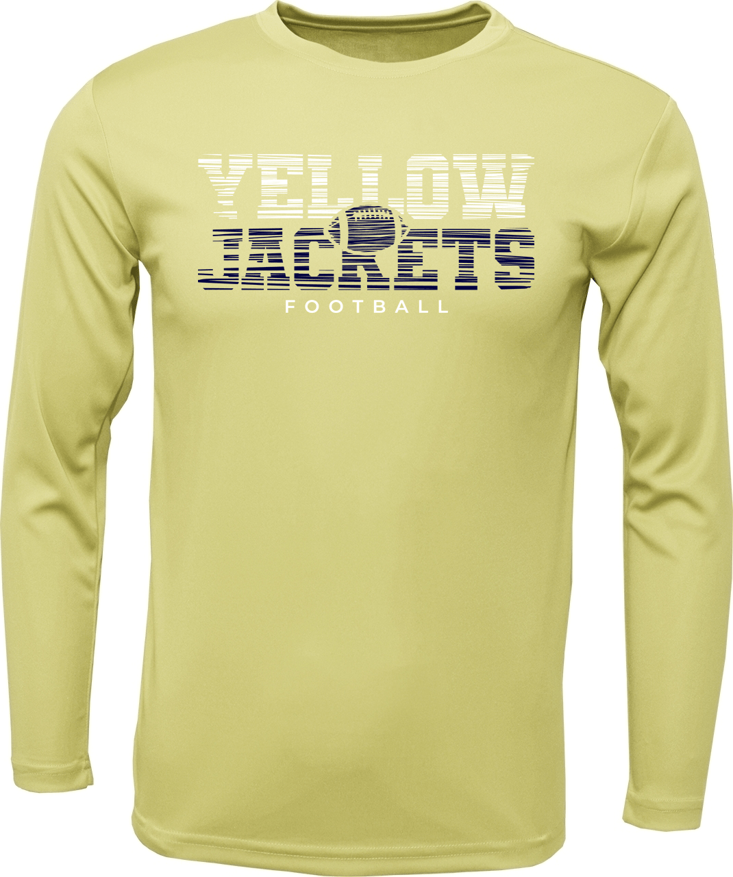 TCC Athletic Booster Club Yellow Jackets Football Dri-fit Shirt