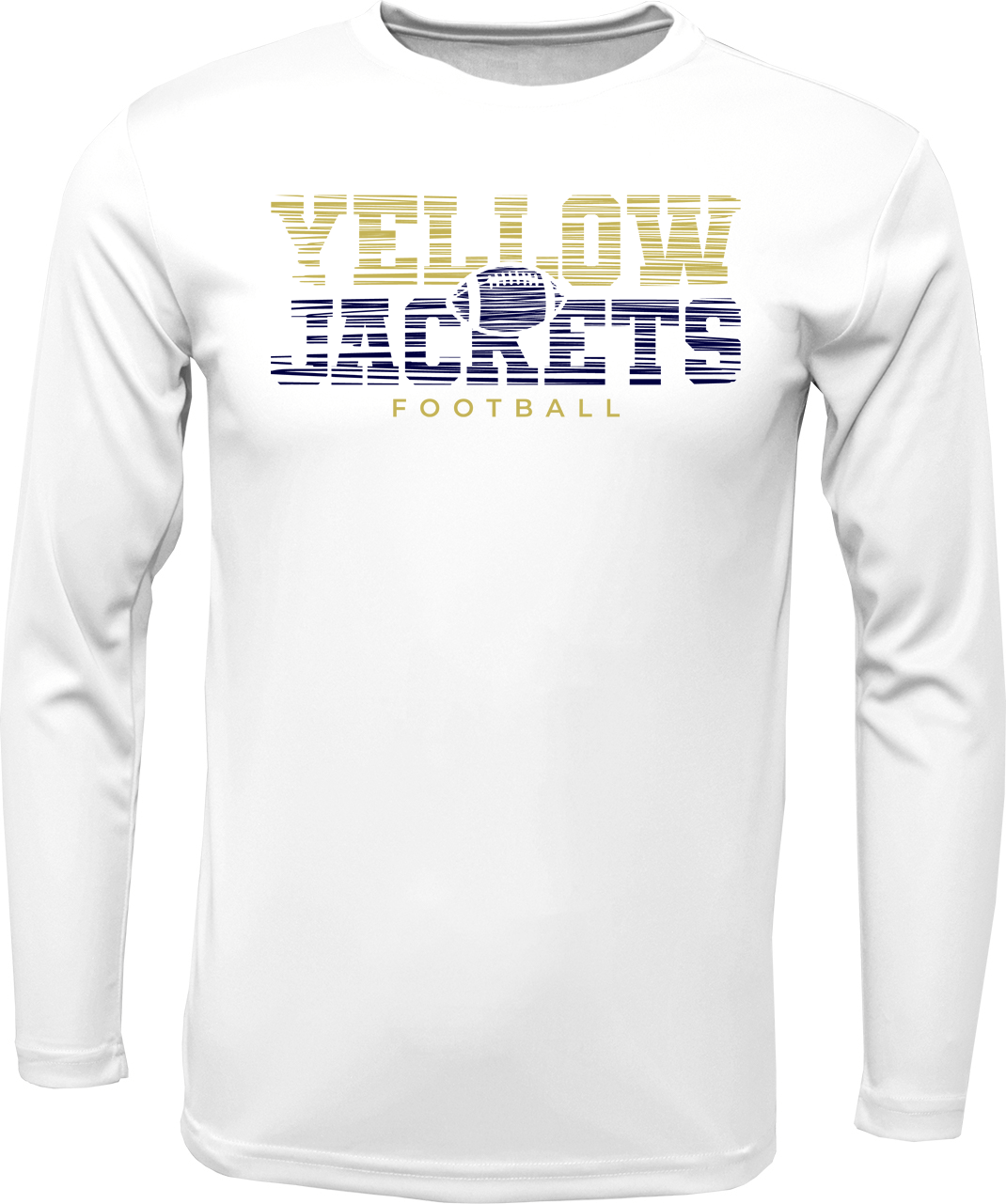TCC Athletic Booster Club Yellow Jackets Football Dri-fit Shirt