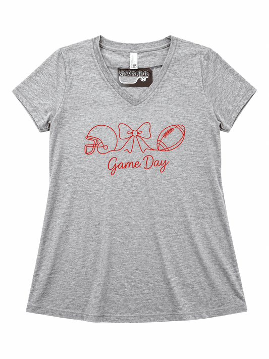 Thomasville Bulldogs Ladies Football Game Day Shirt