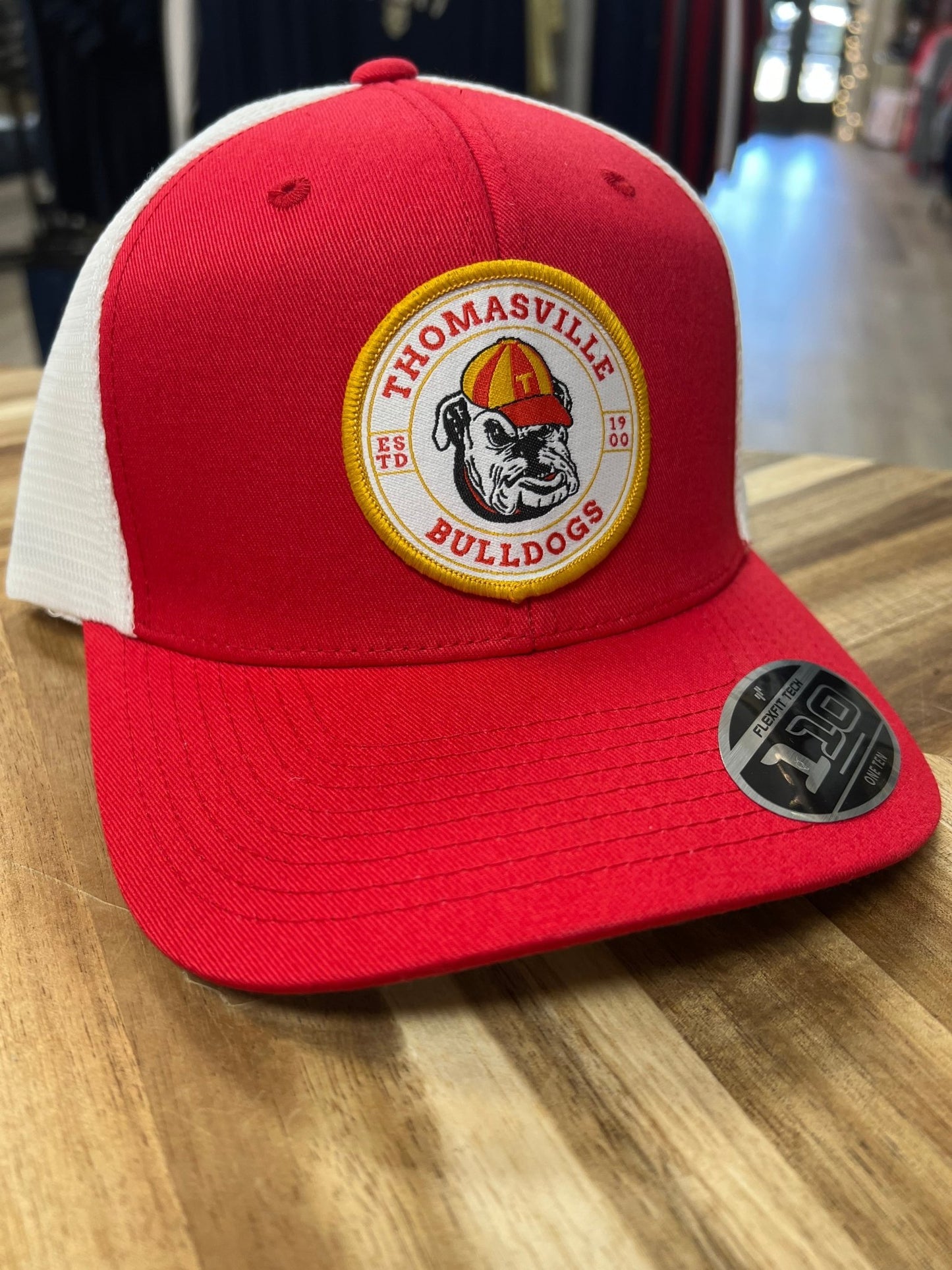 Thomasville Bulldog Circle Patch Hat - Heritage Creek Sporting Goods