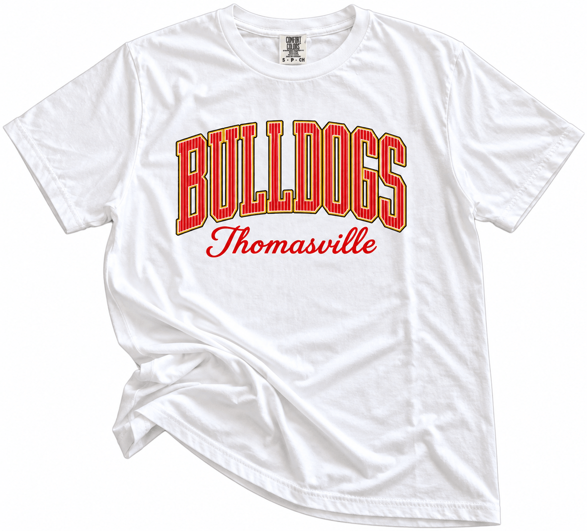 Ladies Bulldogs Striped Thomasville Shirt