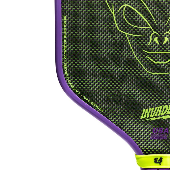 Bread and Butter Invader 16mm Pickleball Paddle - Heritage Creek Sporting Goods