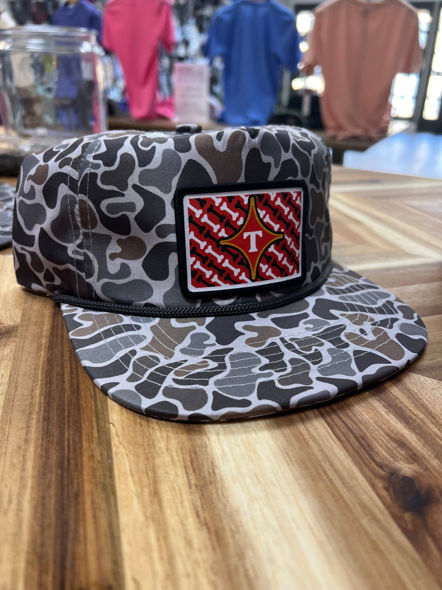 Thomaville Bulldog Rectangle Patch Hat - Heritage Creek Sporting Goods