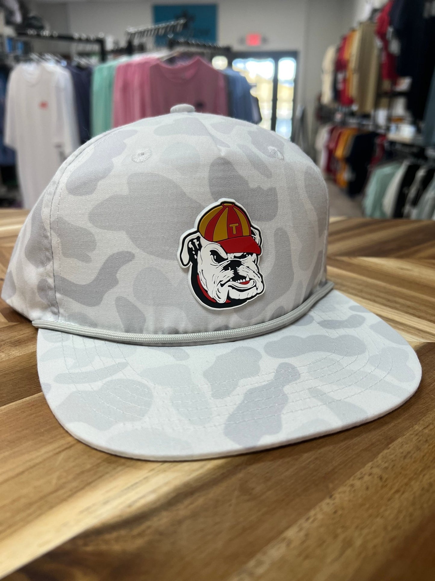 Thomasville Bulldog pvc Patch Hat - Heritage Creek Sporting Goods