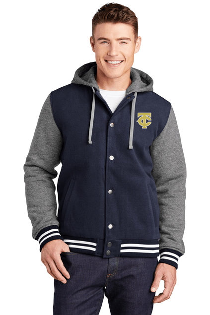 TCC Athletic Booster Club Insulated Letterman Jacket