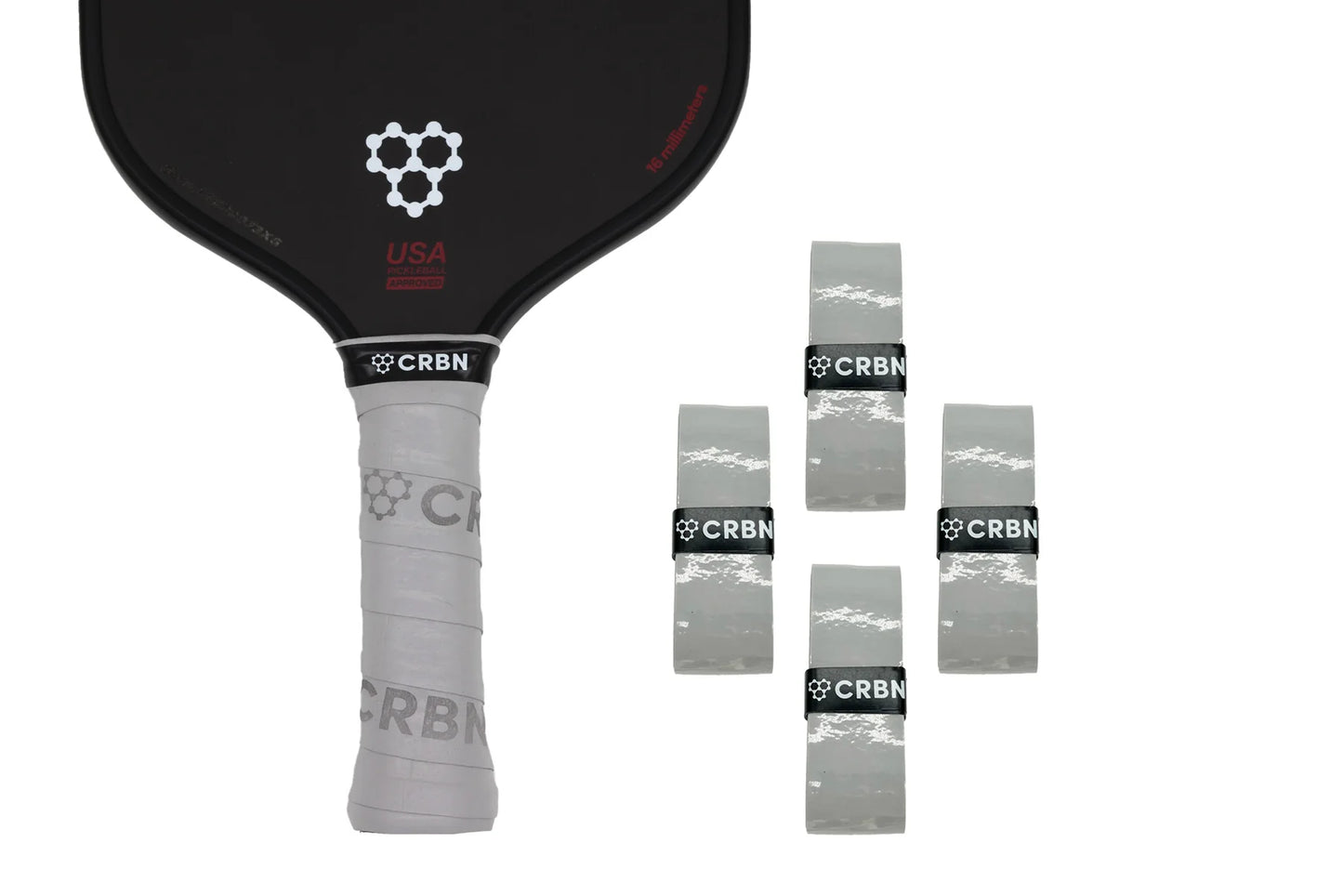 CRBN DryTec Overgrips 4 Pack Medium Tack - Heritage Creek Sporting Goods