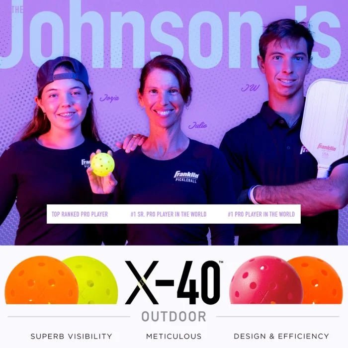 Franklin X-40 Outdoor Pickleball Pack - Heritage Creek Sporting Goods