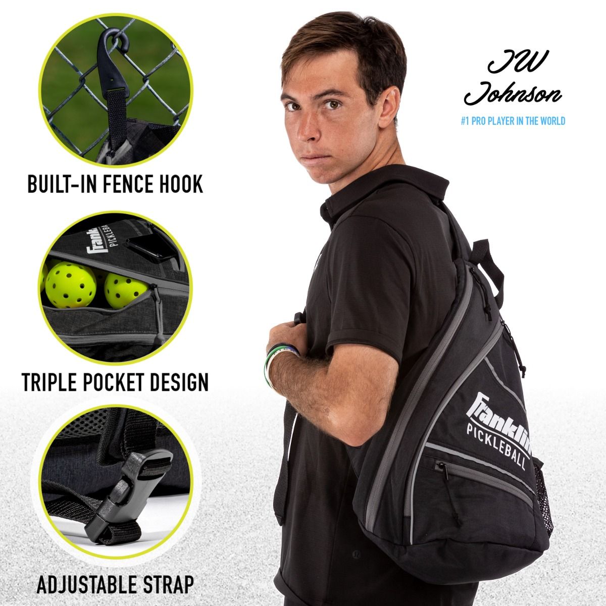 Franklin Pickleball Sling Bag - Heritage Creek Sporting Goods