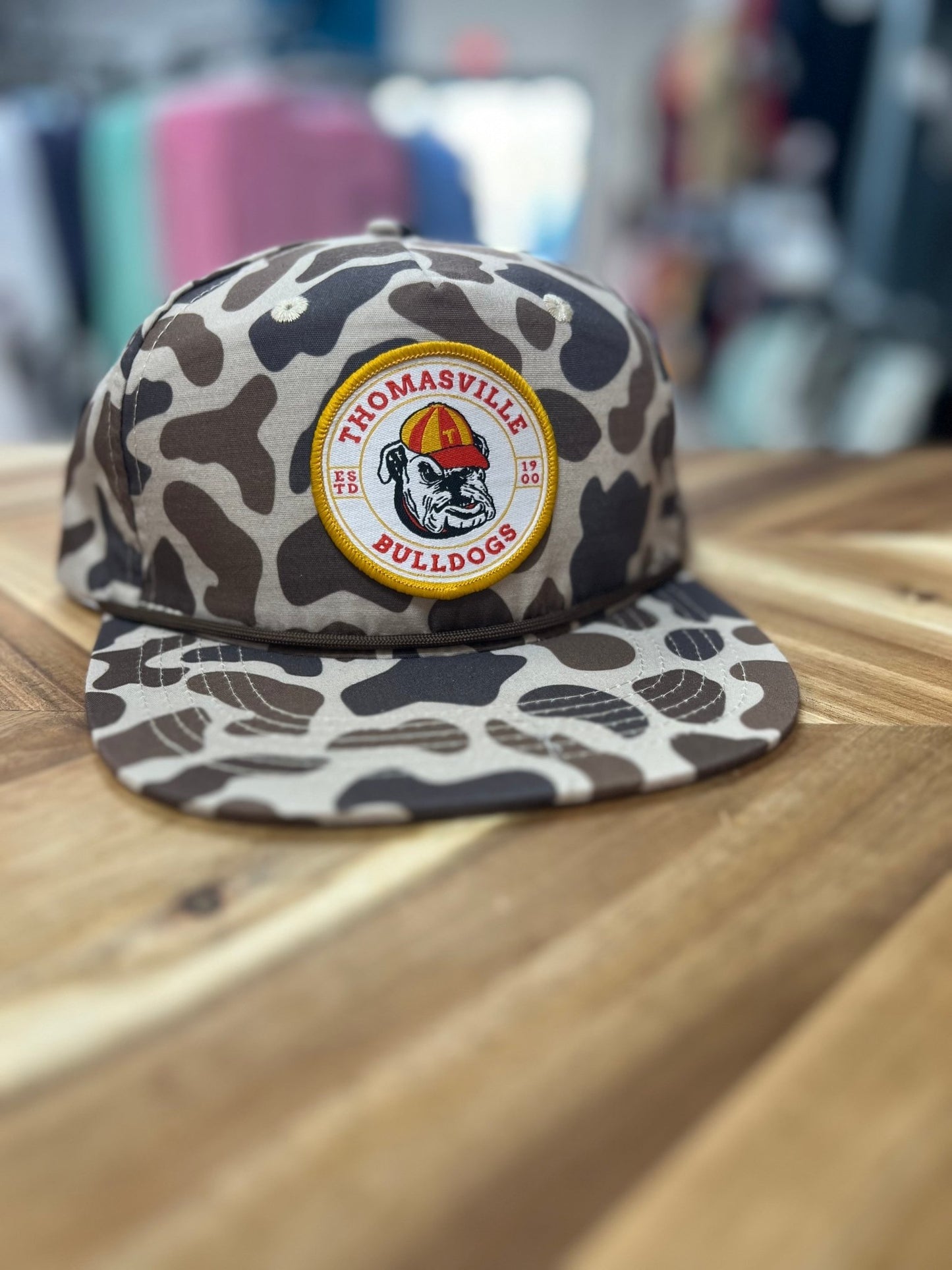 Thomasville Bulldog Circle Patch Hat - Heritage Creek Sporting Goods