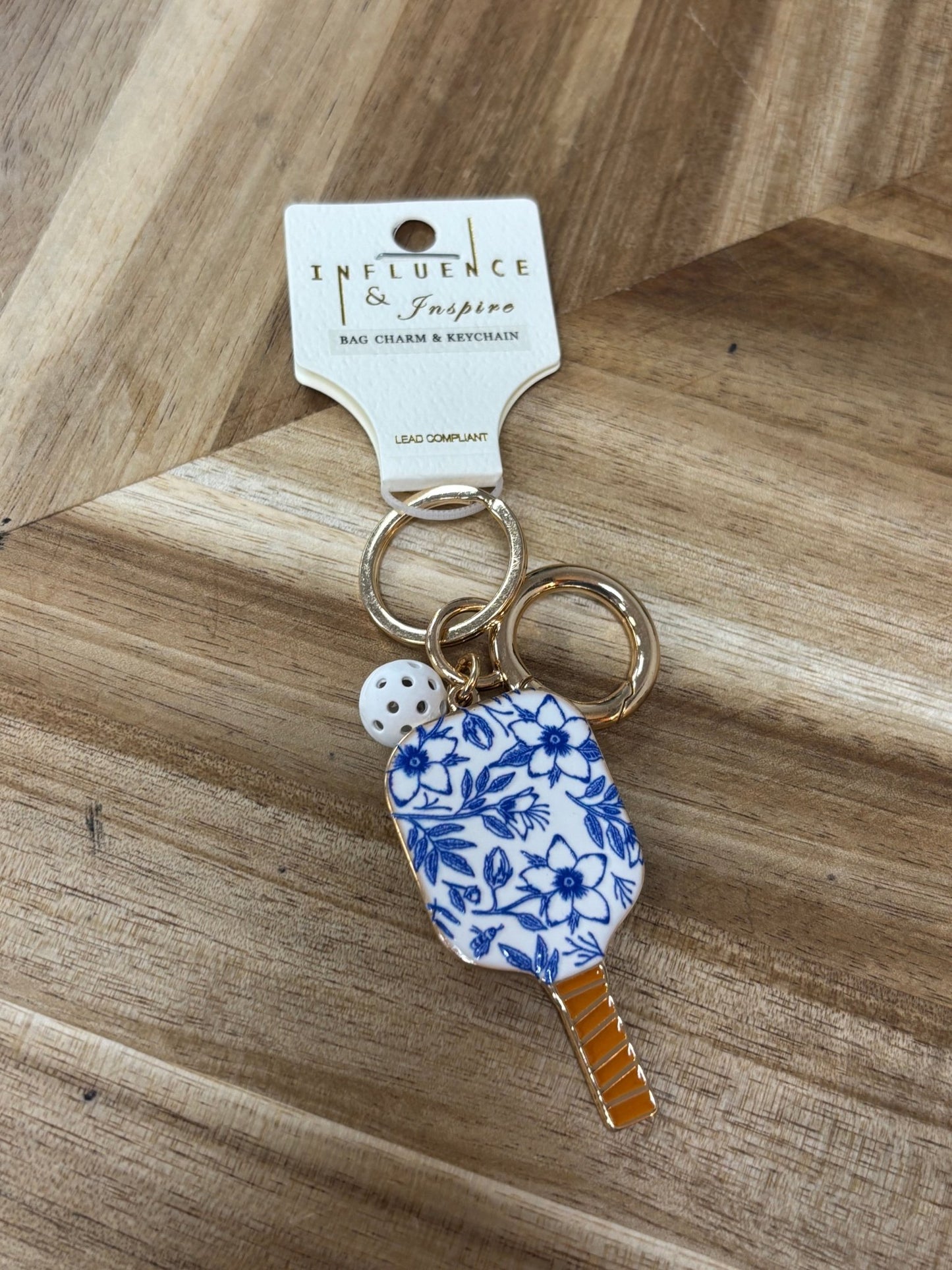 Pickleball Keychain