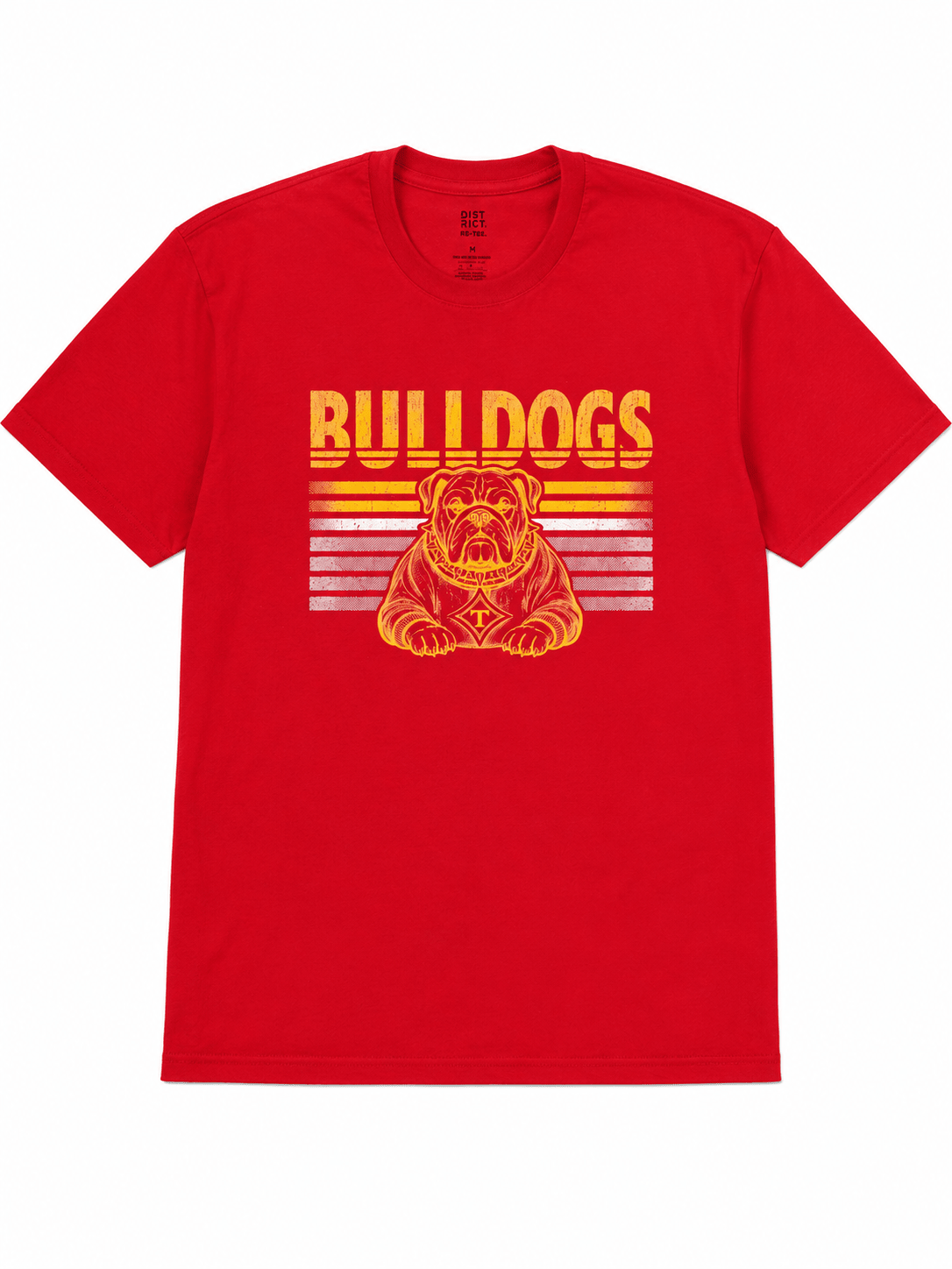 Thomasville Bulldogs Vintage Striped Shirt