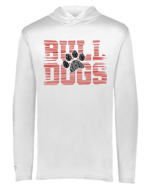 Thomasville Bulldog Adult Drifit Hoodie - Heritage Creek Sporting Goods