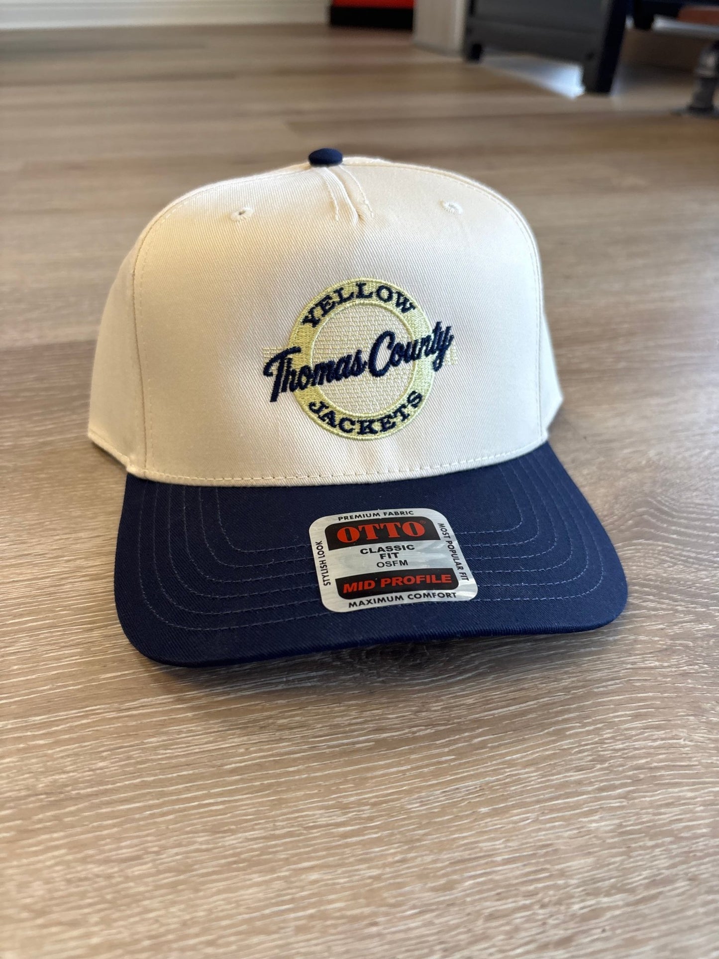 Thomas County Central Retro Circle Hat