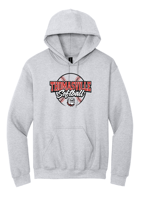 Thomasville Bulldogs MS Softball Hoodie