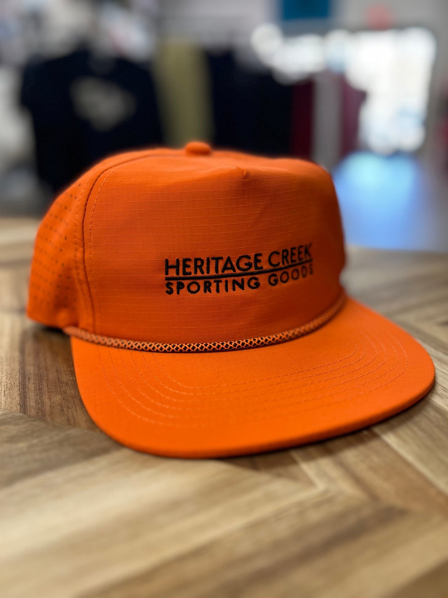 Heritage Creek Sporting Goods Orange Rope Hat - Heritage Creek Sporting Goods