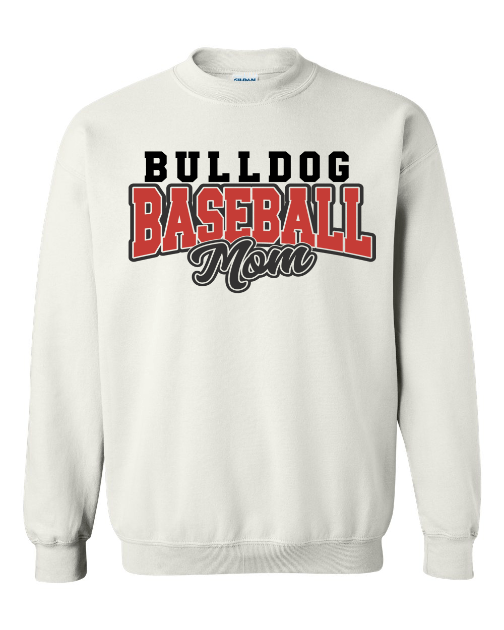 Thomasville Bulldog Baseball Mom Sweatshirt - Heritage Creek Sporting Goods