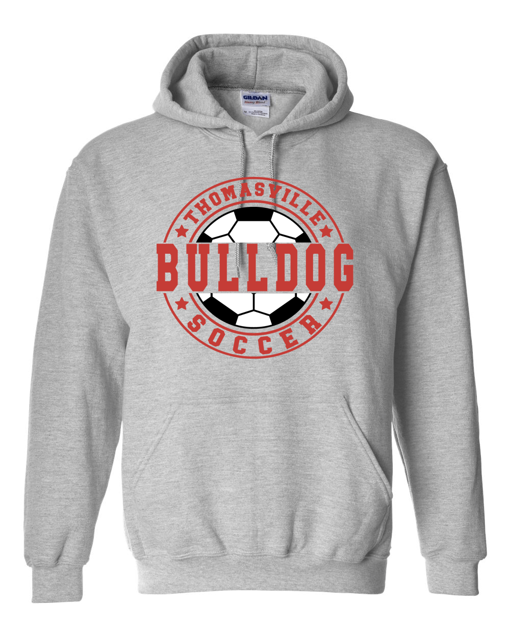 Thomasville Bulldog Soccer Hoodie - Heritage Creek Sporting Goods