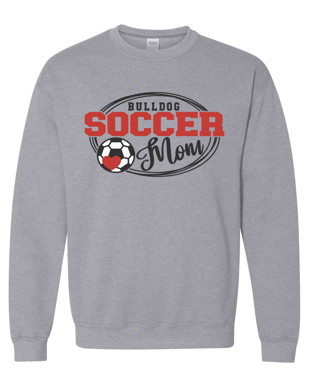 Thomasville Bulldog Soccer Mom Sweatshirt - Heritage Creek Sporting Goods