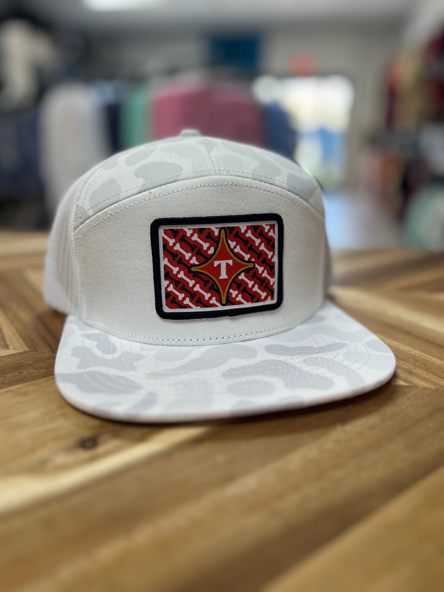 Thomaville Bulldog Rectangle Patch Hat - Heritage Creek Sporting Goods