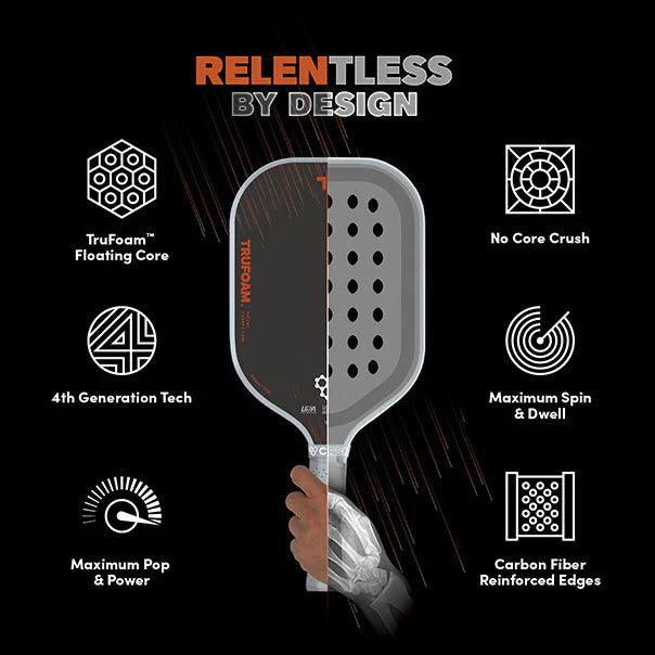 CRBN1 Trufoam Barrage Pickleball Paddle
