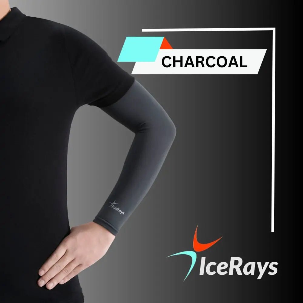 IceRays 50+ UV Protective and Cooling Armsleeve - Single Pair - Heritage Creek Sporting Goods