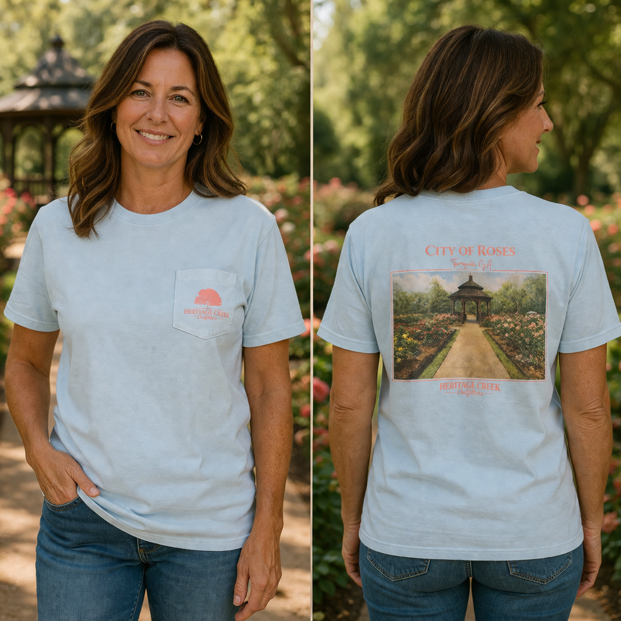 CITY OF ROSES T-shirt