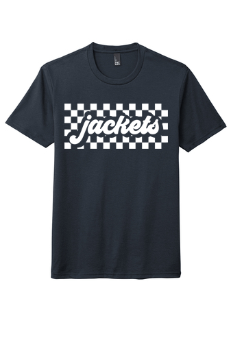 TCC Athletic Booster Club Checkered Jacket T-Shirt
