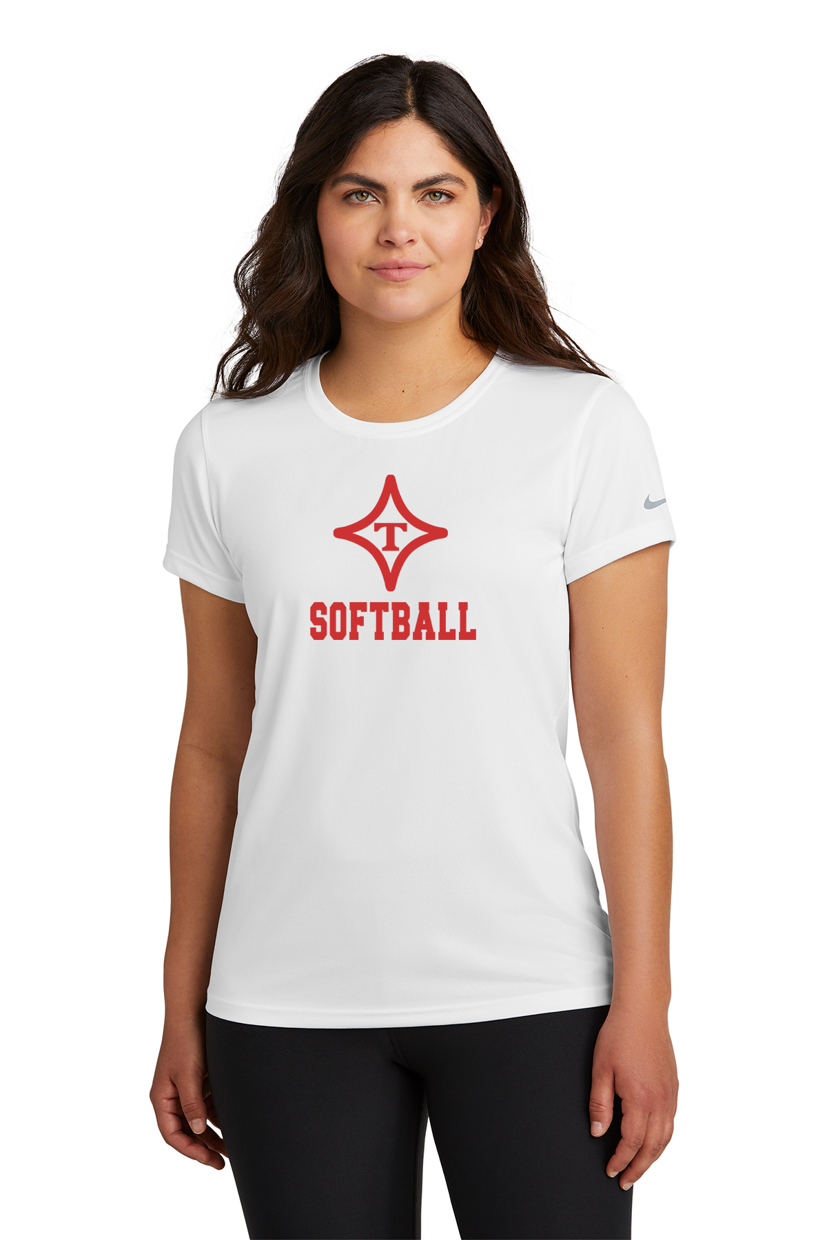 Thomasville High School Softball Ladies Nike Drifit Shirt