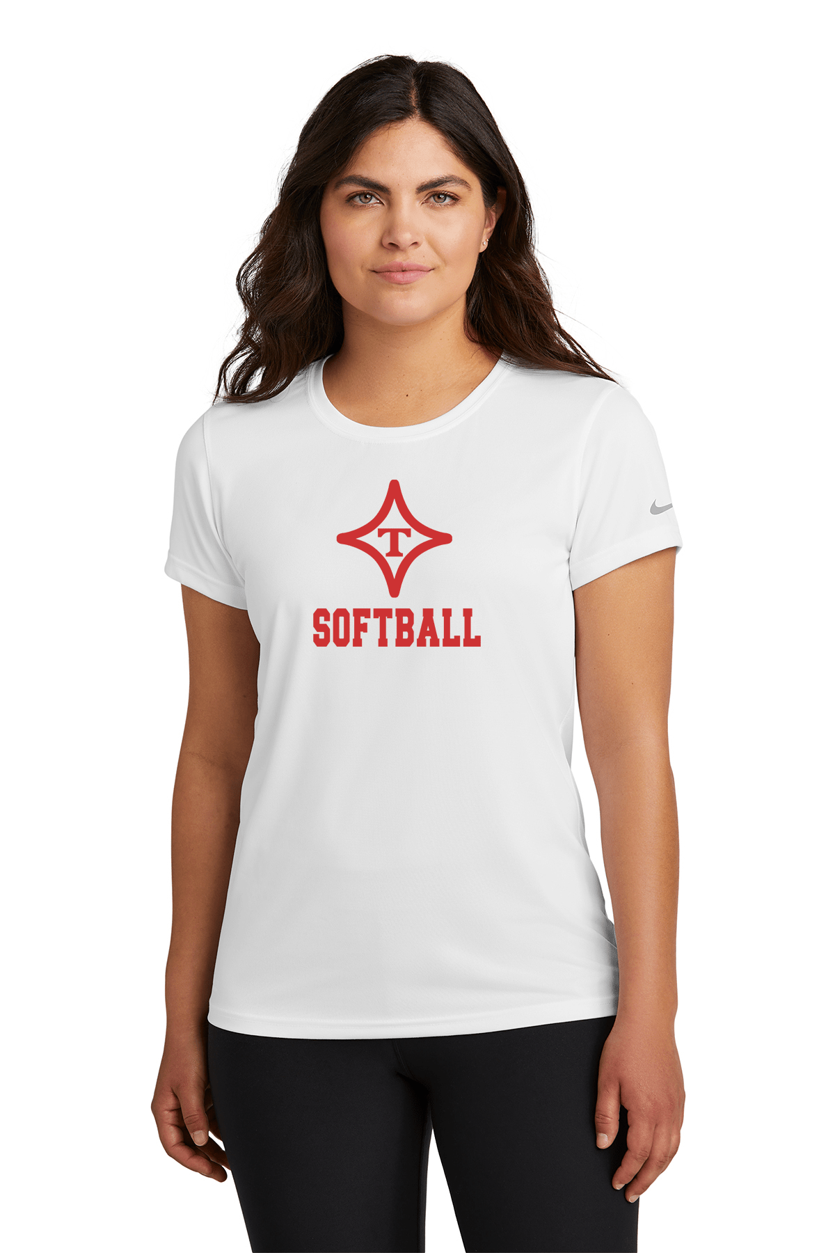 Thomasville High School Softball Ladies Nike Drifit Shirt