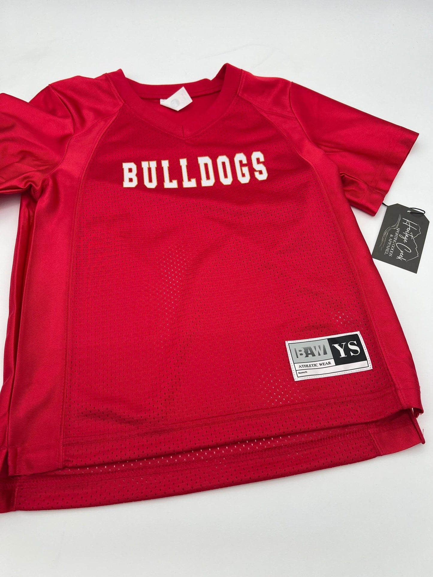 Thomasville Bulldog Youth Fan Jersey - Heritage Creek Sporting Goods