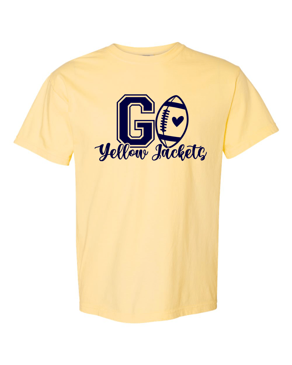 TCC Athletic Booster Club Go Yellow Jackets Shirt