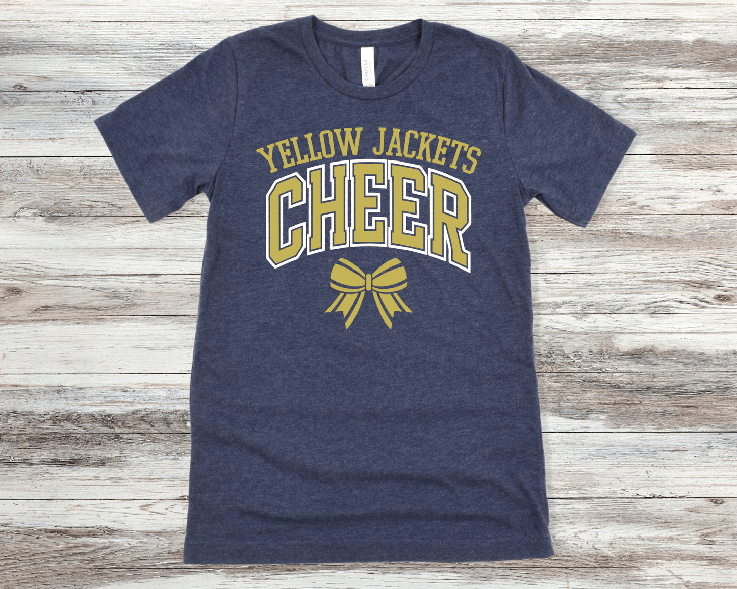 Thomas County Yellow Jackets Cheer Shirt - Heritage Creek Sporting Goods