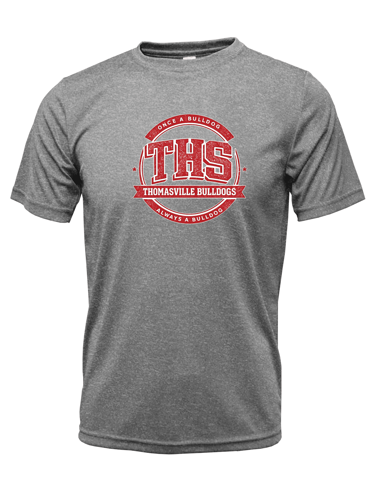 THS Bulldog Circle Patch Shirt