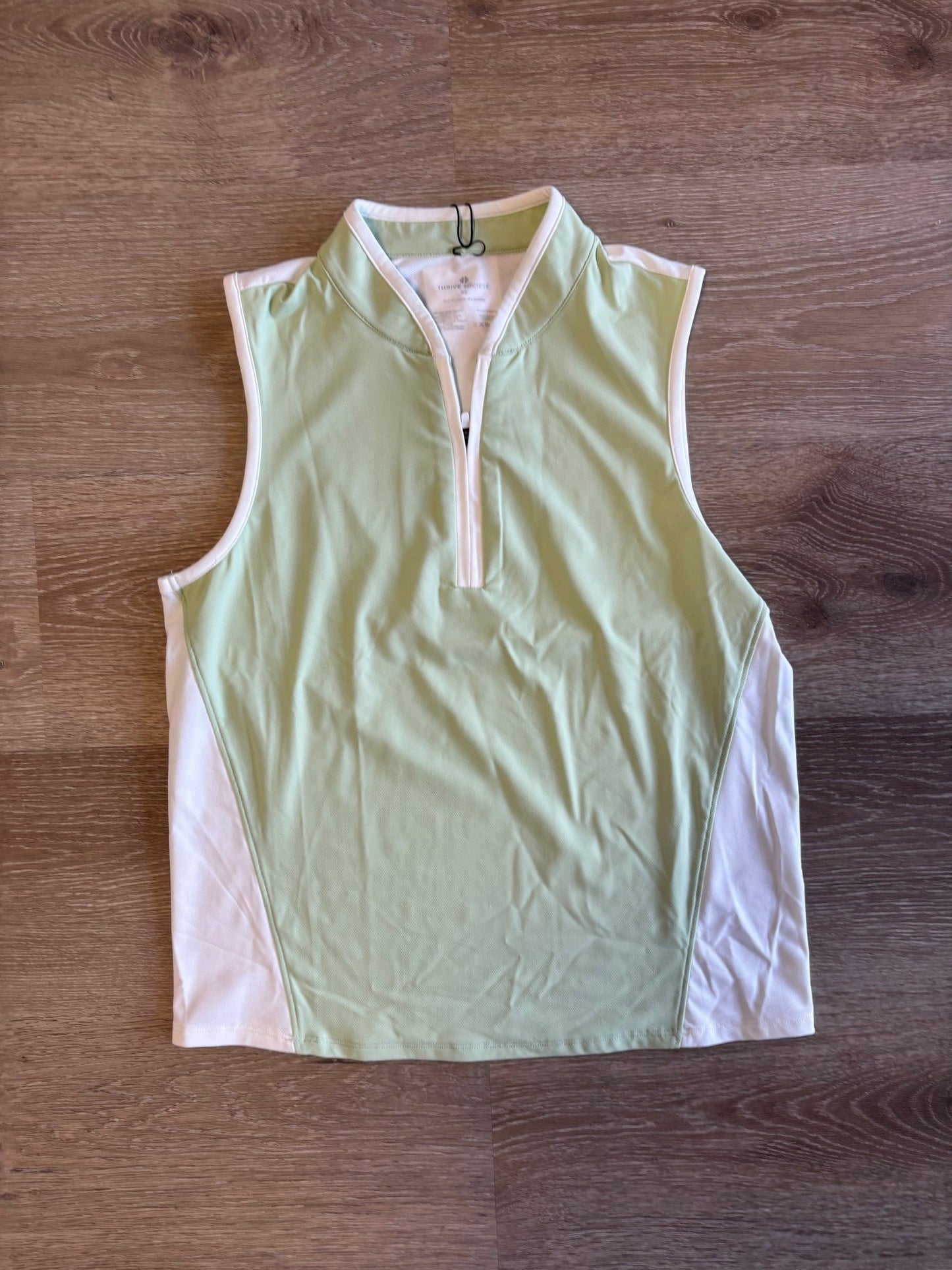 Thrive Societe Blocked Zip Tech Tank - Heritage Creek Sporting Goods