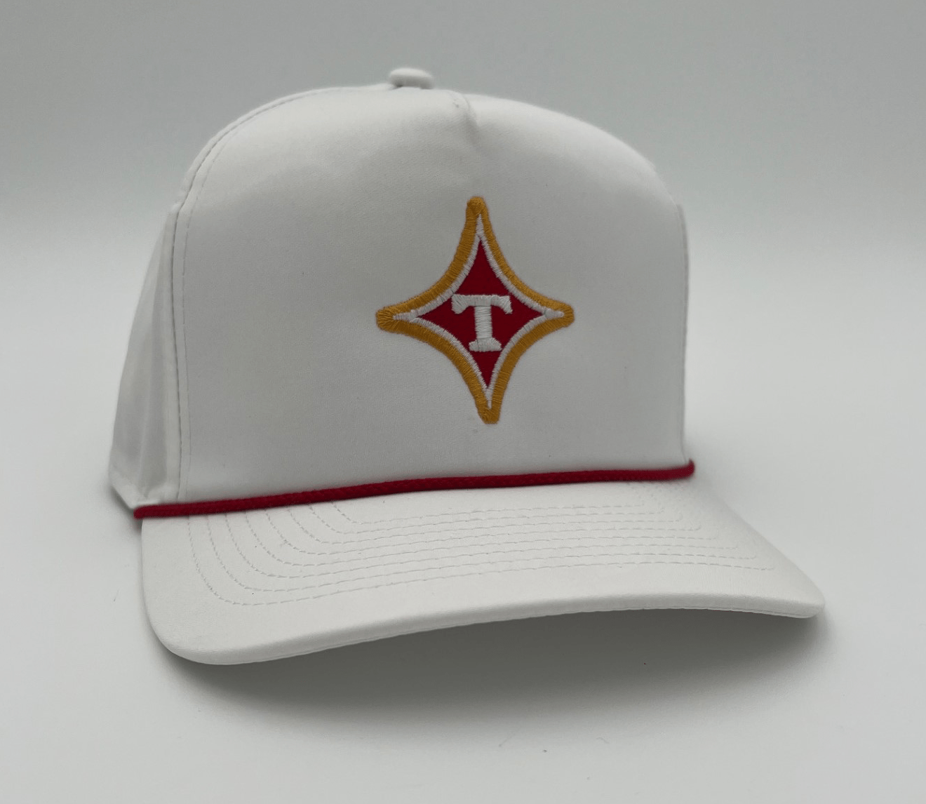 Thomasville Bulldog White Rope Hat Embroidered - Heritage Creek Sporting Goods