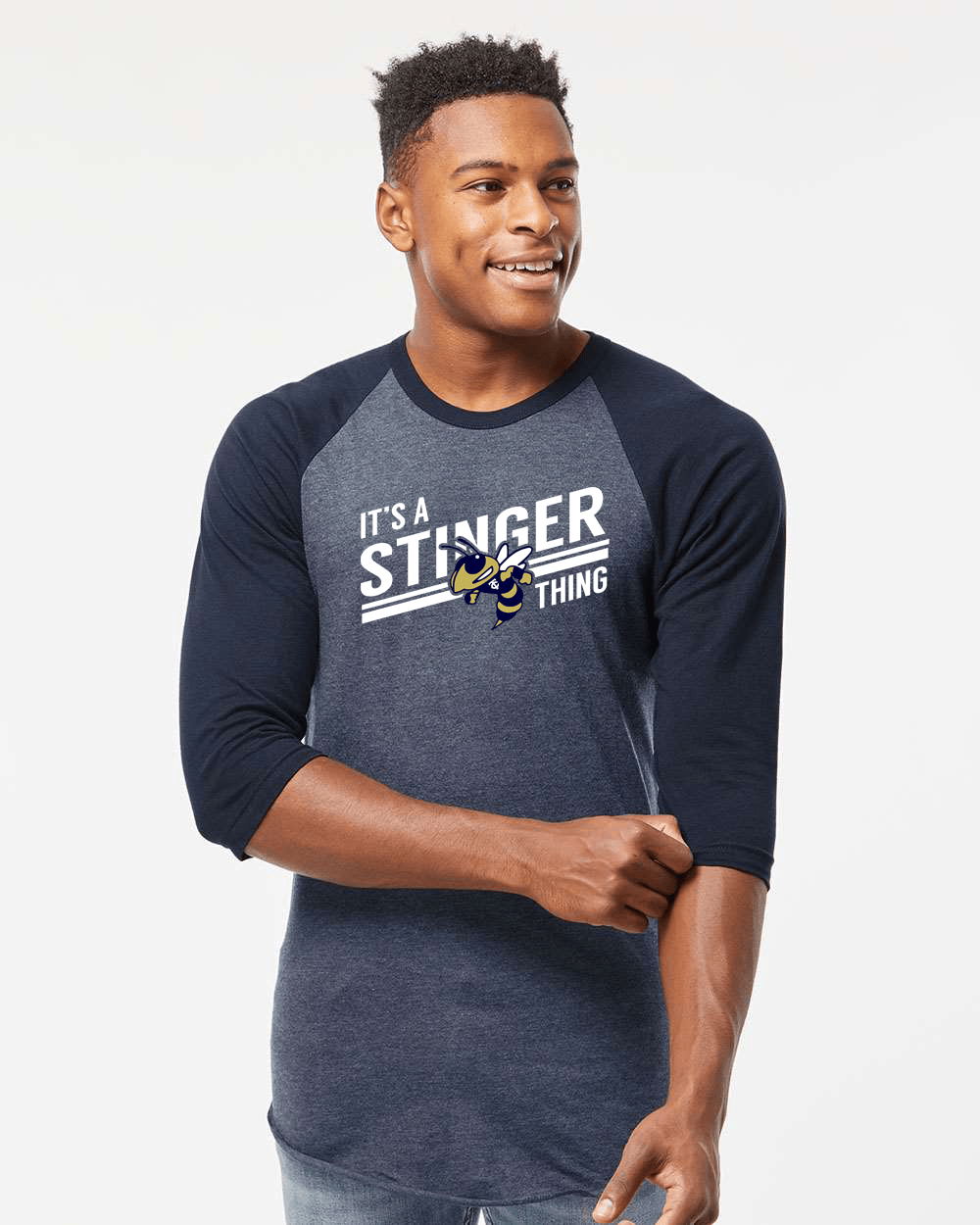 TCC Athletic Booster Club Men's Raglan Shirt