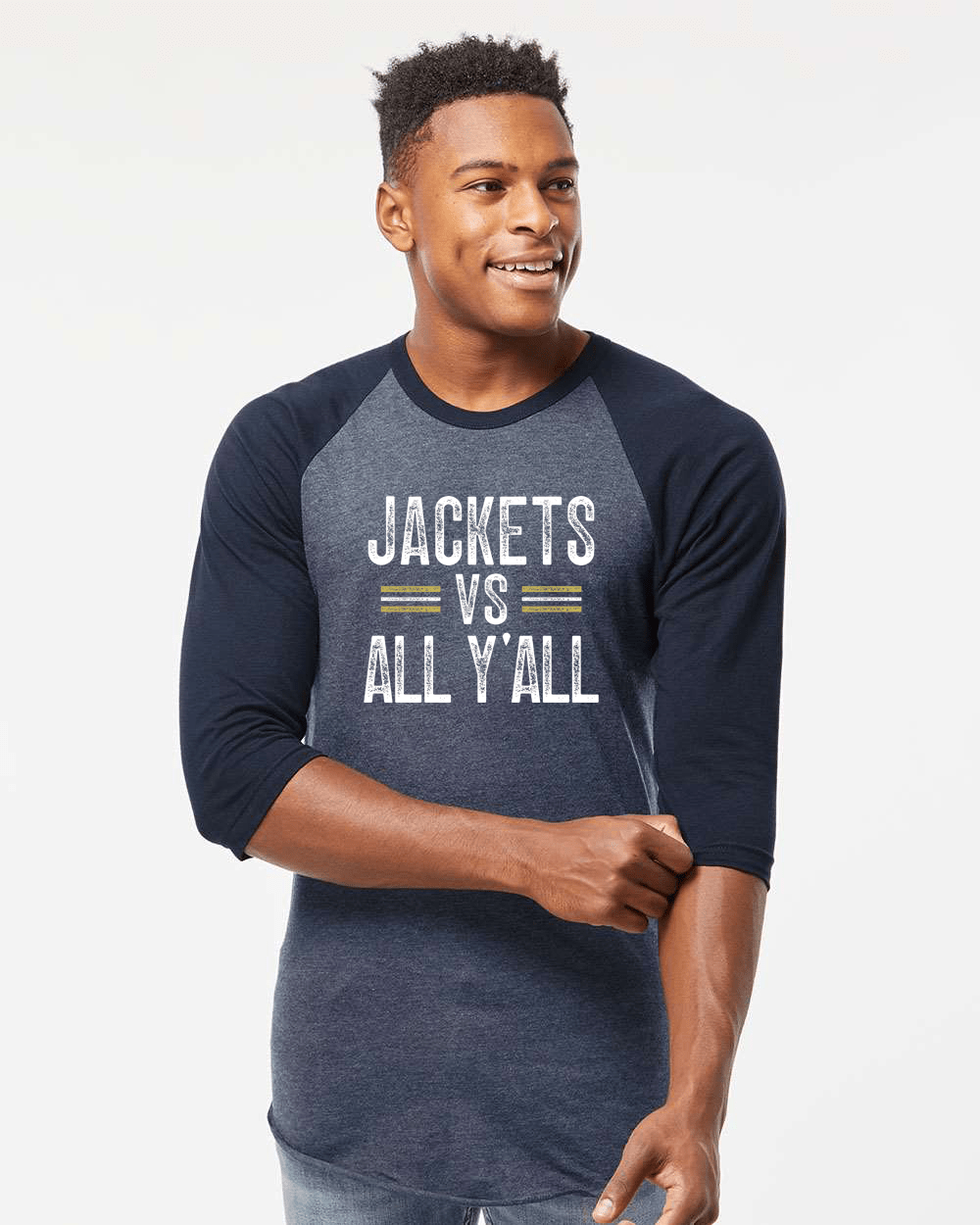 TCC Athletic Booster Club Men's Raglan Shirt