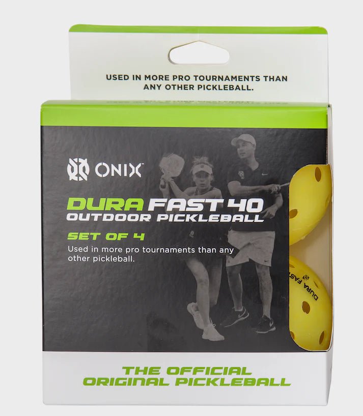 DURA Fast 40 Outdoor Pickleball 4-Pack - Heritage Creek Sporting Goods