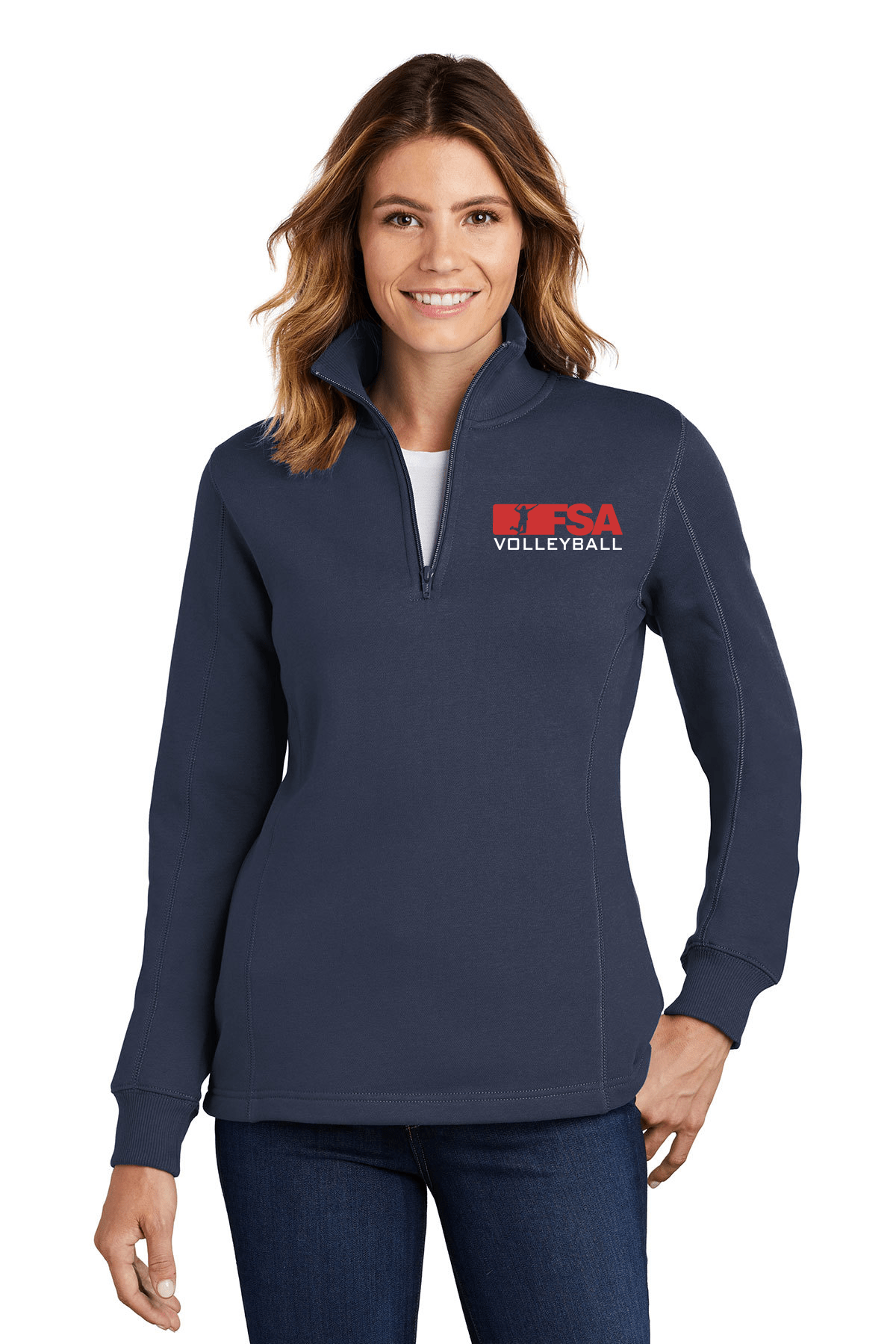 FSA Volleyball Ladies Sport Tek 1/4 Zip - Heritage Creek Sporting Goods