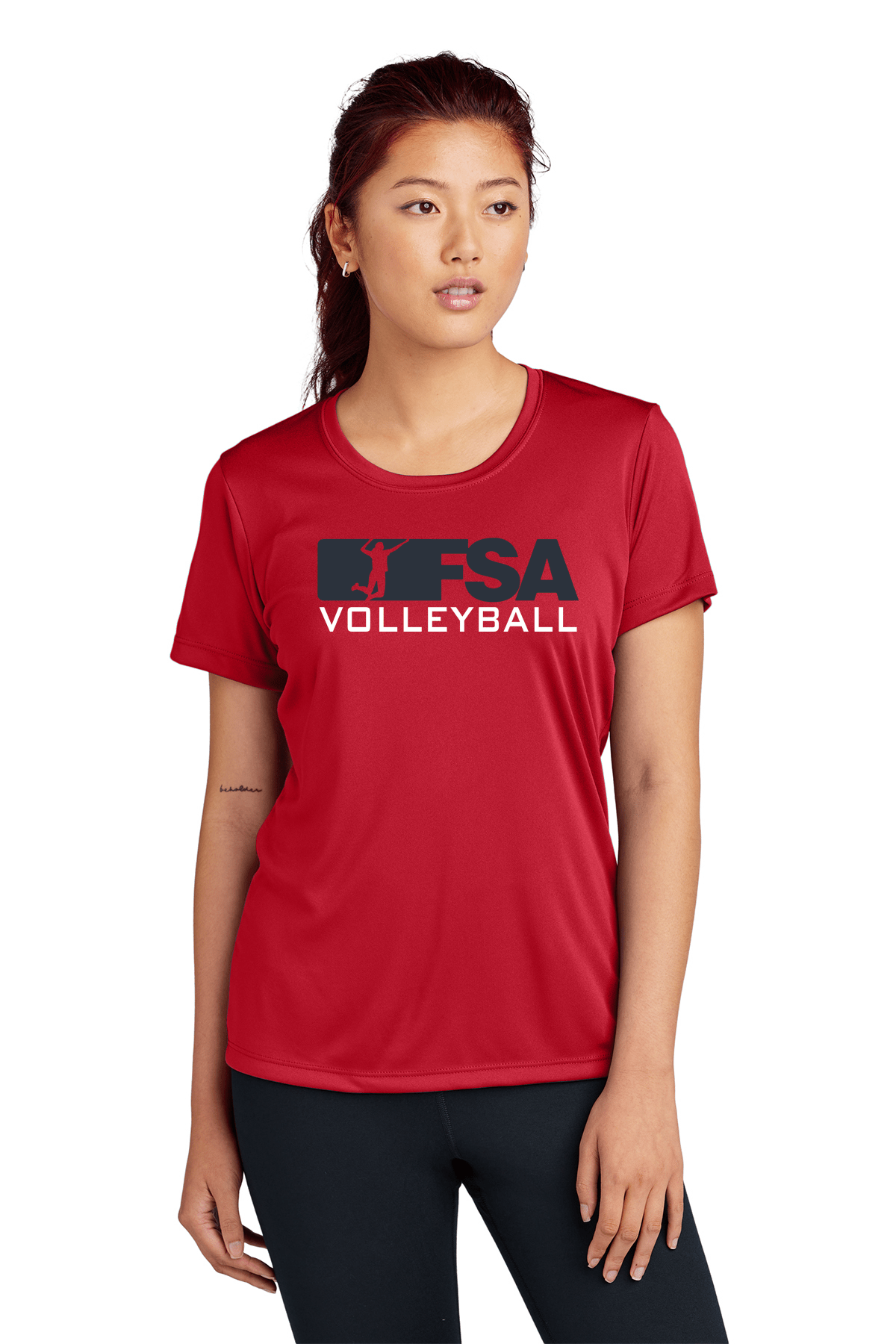 FSA Volleyball Ladies Short Sleeve Drifit Shirt