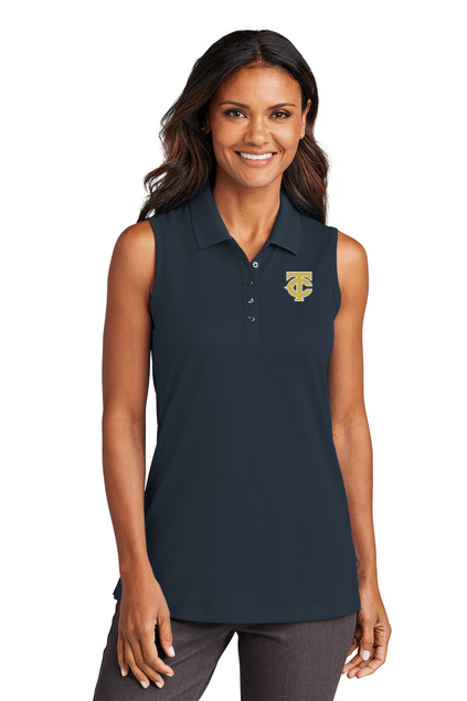 TCC Athletic Booster Club Ladies Sleeveless Polo