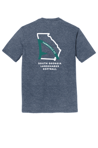 Landshark Navy Frost District Tee - Heritage Creek Sporting Goods
