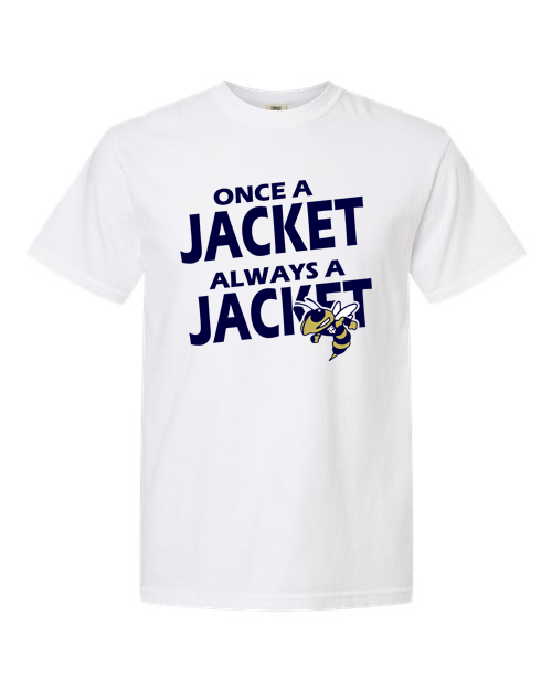 TCC Athletic Booster Club Once a Jacket Always a Jacket Shirt