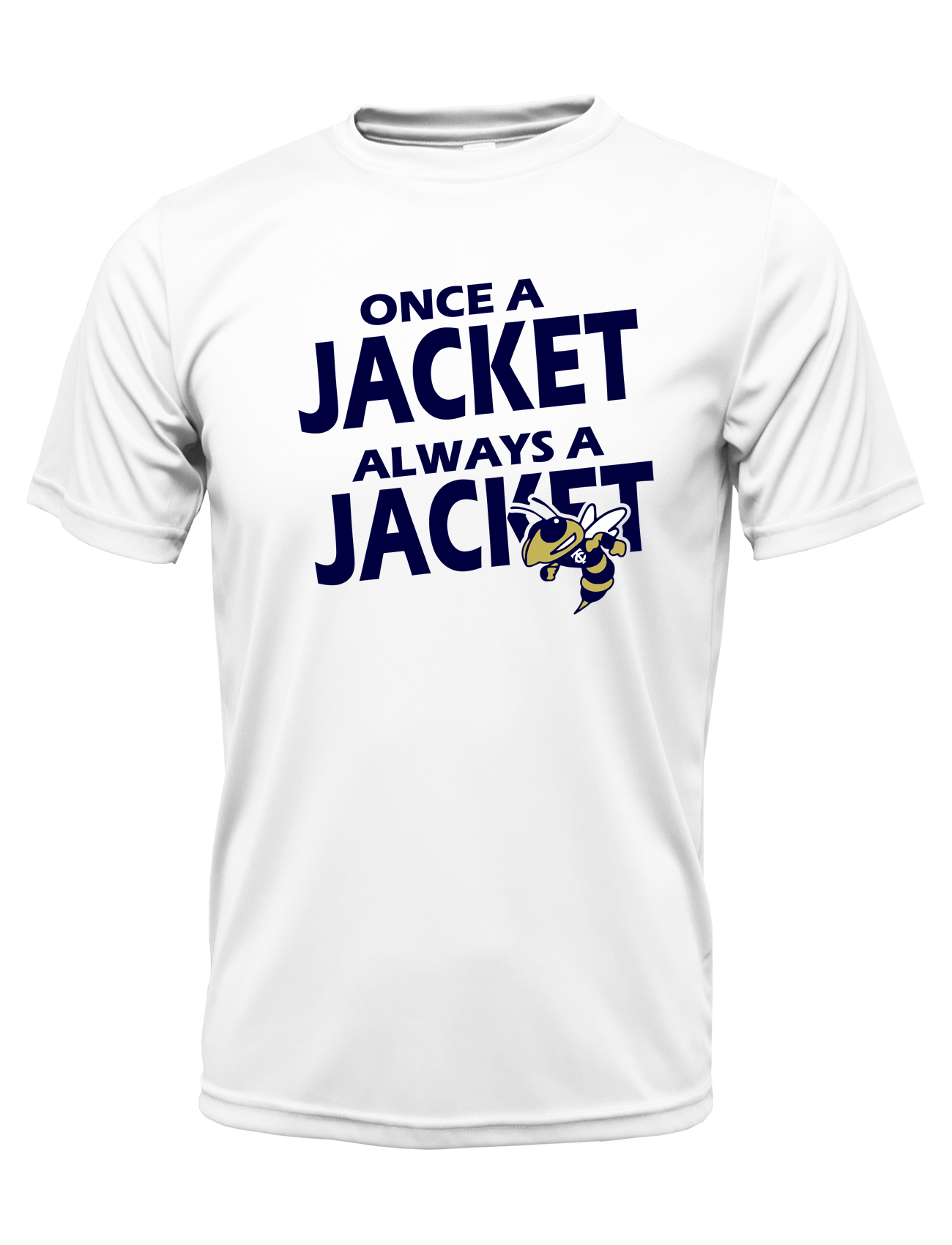 TCC Athletic Booster Club Once a Jacket Always a Jacket Shirt