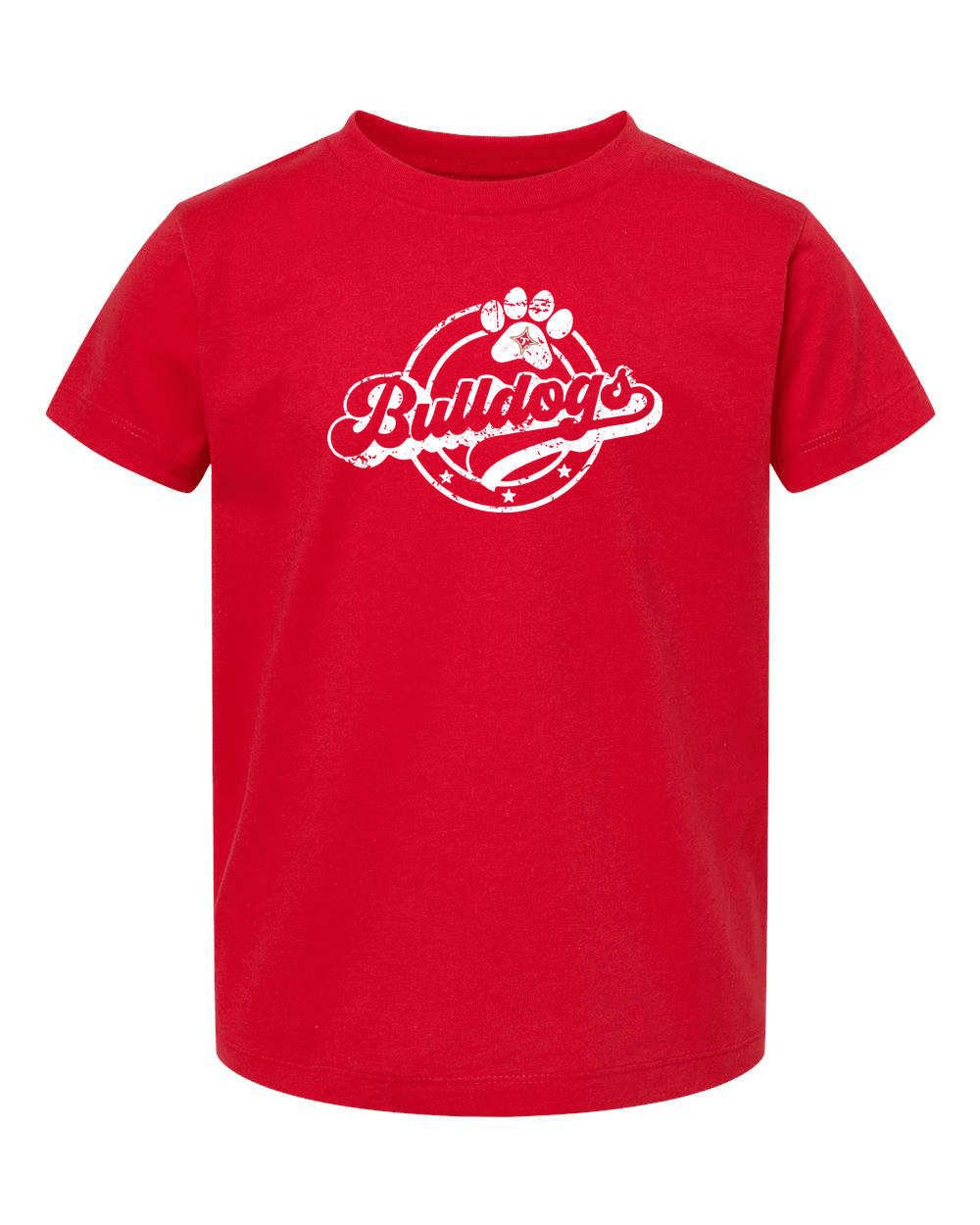 Thomasville Bulldog Toddler Red T-Shirt