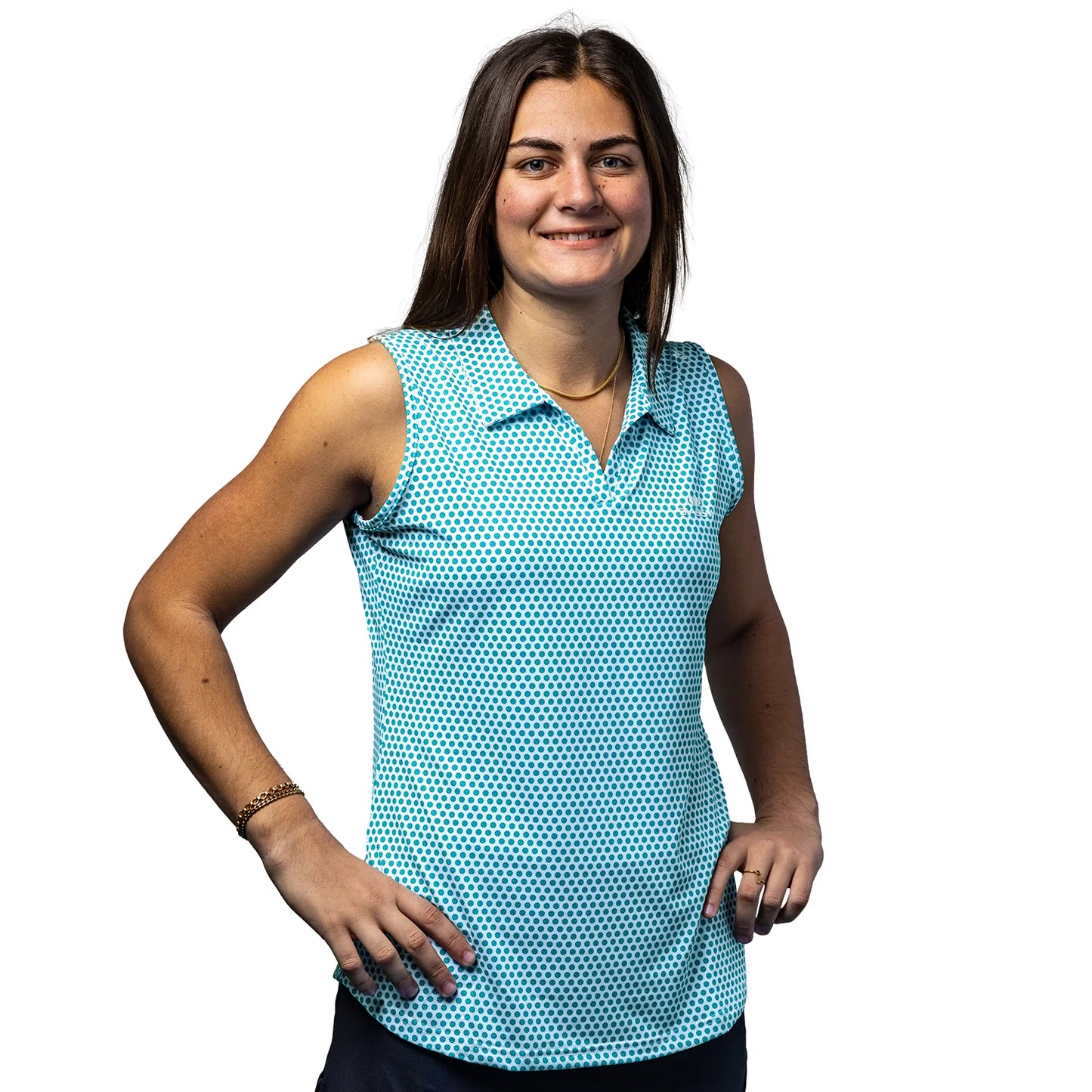 Diadem Women's Scales Pickleball Sleeveless Polo - Heritage Creek Sporting Goods