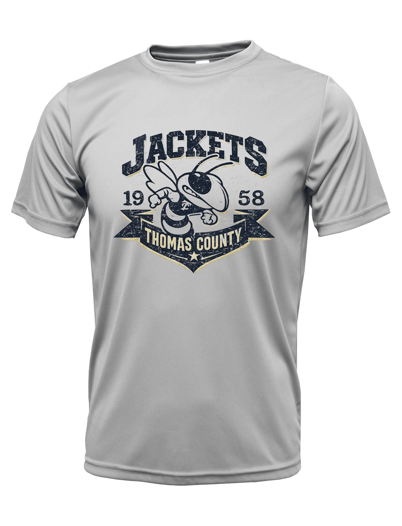 Thomas County Central Jackets 1958 Distressed Youth Drifit Shirt