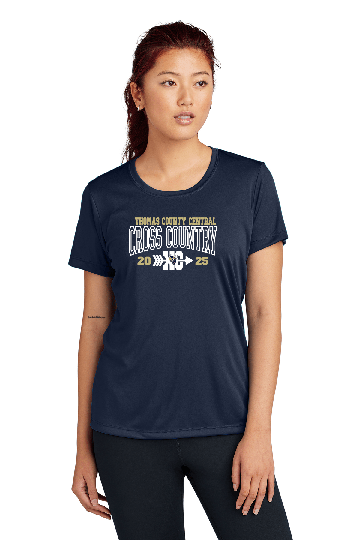 TCC Cross Country Ladies DriFit Shirt