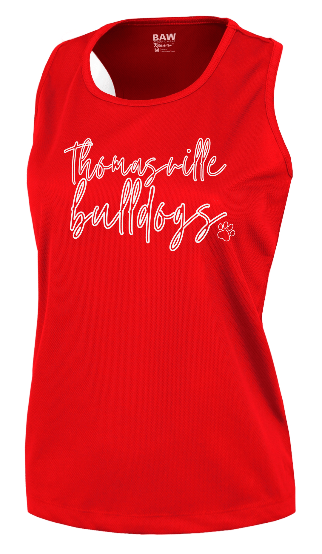 Thomasville Bulldog Ladies Dri-Fit Tank - Heritage Creek Sporting Goods
