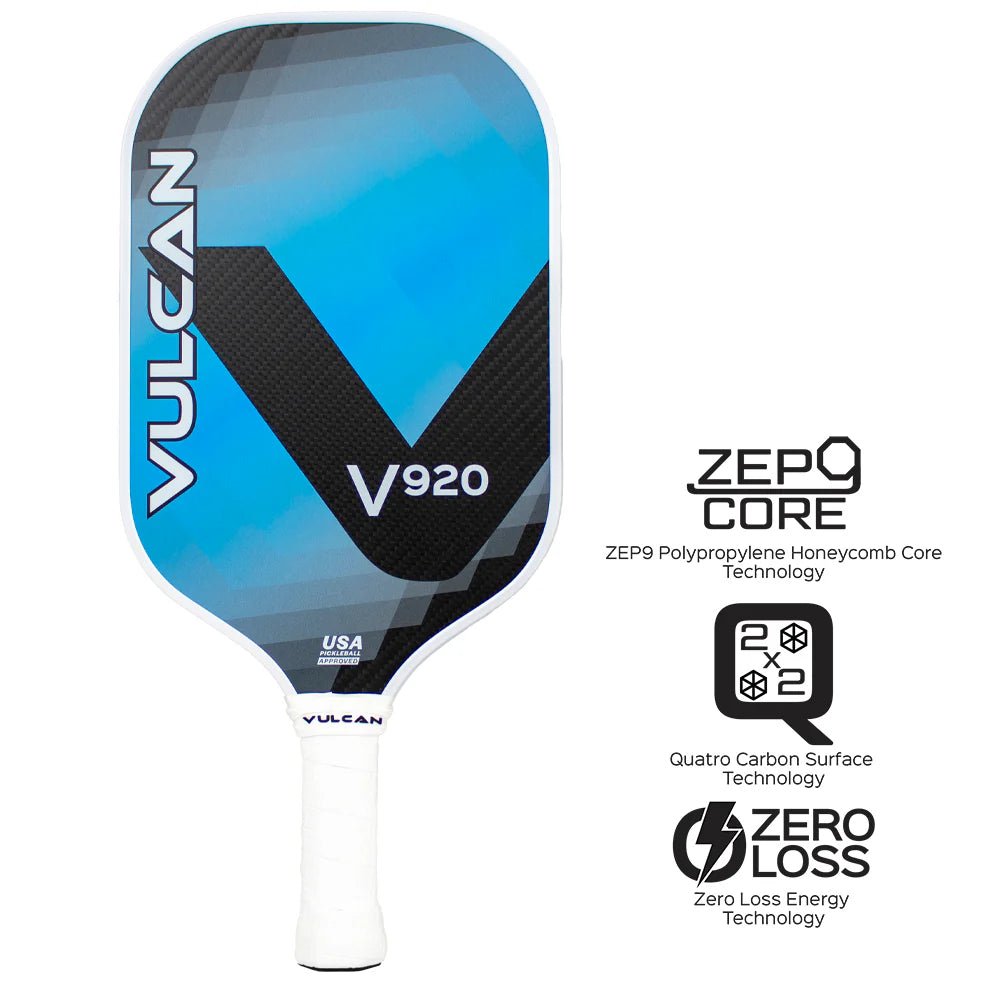 Vulcan V920 13 mm Pickleball Paddle - Heritage Creek Sporting Goods
